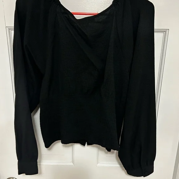 Madewell Crop Blouse - Picture 9 of 9